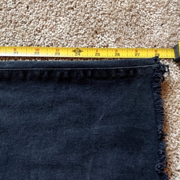 **MADEWELL** Cali-Demi Boot Jean In Edmunds Wash. Raw-Hem Edition. Size 25T - Picture 16 of 16